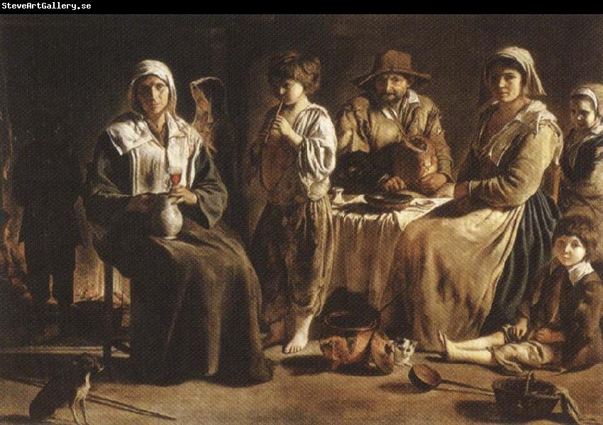 Louis Le Nain The Peasant Family